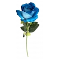 Single Rose Blue 3"